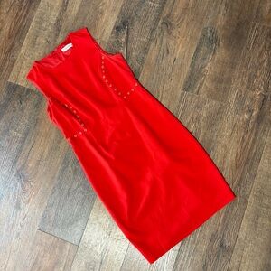 Calvin Klein sheath dress with good grommets